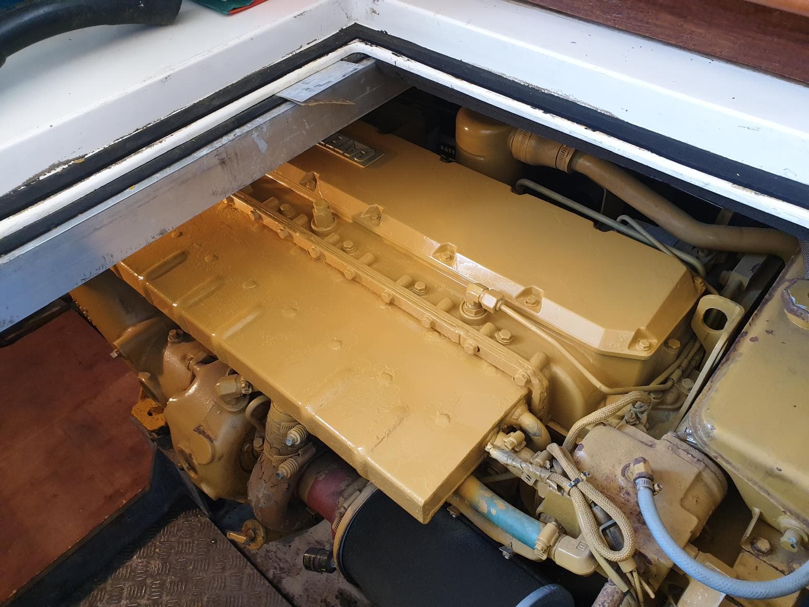 Engine painting — NVMarine Painting — After