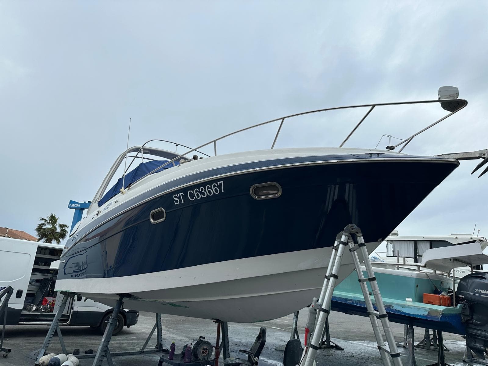 Hull polishing and buffing — NVMarine Polishing — After